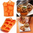 thumbnail image 1 of TIMIFIS Biscuit Machine Halloween Silicone Pumpkin Cake Silicone Kitchen Bake Tools Chocolate Bar Mold Kitchen Gadgets, 1 of 6