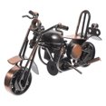 thumbnail image 2 of SHISUYAN 1 Ensemble Forme de Moto en Fer Modèle de Moto Jouet Vintage pour Enfants, 2 of 8