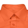 thumbnail image 5 of Dress Shirts for Men with Pocket Long Sleeve Big & Tall Tshirts Shirt Button-Down Collared Wrinkle-Free Solid Color Business Work Tops, 5 of 5