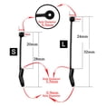 thumbnail image 4 of 30pcs Fishing Hook Sleeves D Rig Aligner Terminal Tackle Connect Carp Fishing Accessories, 4 of 7