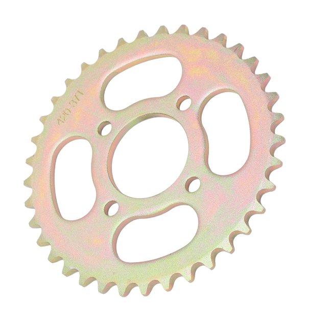 Motorbike Rear Sprocket, 420 37T 155mm Diameter Motorcycle Chain Sprocket Cog Easy Installation Steel Durable For ATV