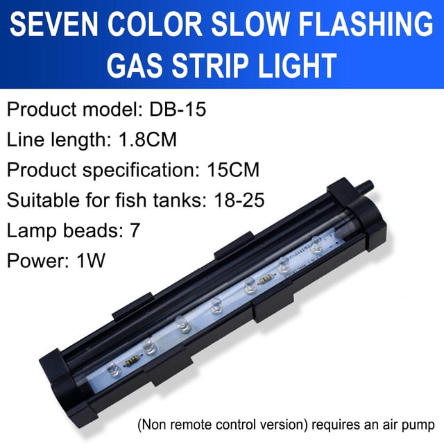 Chmadoxn Garden Light Aquarium Light, LED Fish Tank Light, IP68 Submersible LED Aquarium Lamp With For Turtle Tank, Shrimp (without Remote) Lantern Light