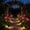 Pink#45890, variant on Solar-Powered LED Rose Ground Lights for Outdoor Garden Yard Pathway, Multi-Color String Lights with Stake, Weatherproof ABS Rubber, 1 Pack