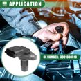 thumbnail image 3 of Unique Bargains Engine Camshaft Position Sensor Cam Position Sensor for Hyundai Santa Fe  13-18 ABS Metal No.393183C510, 3 of 7