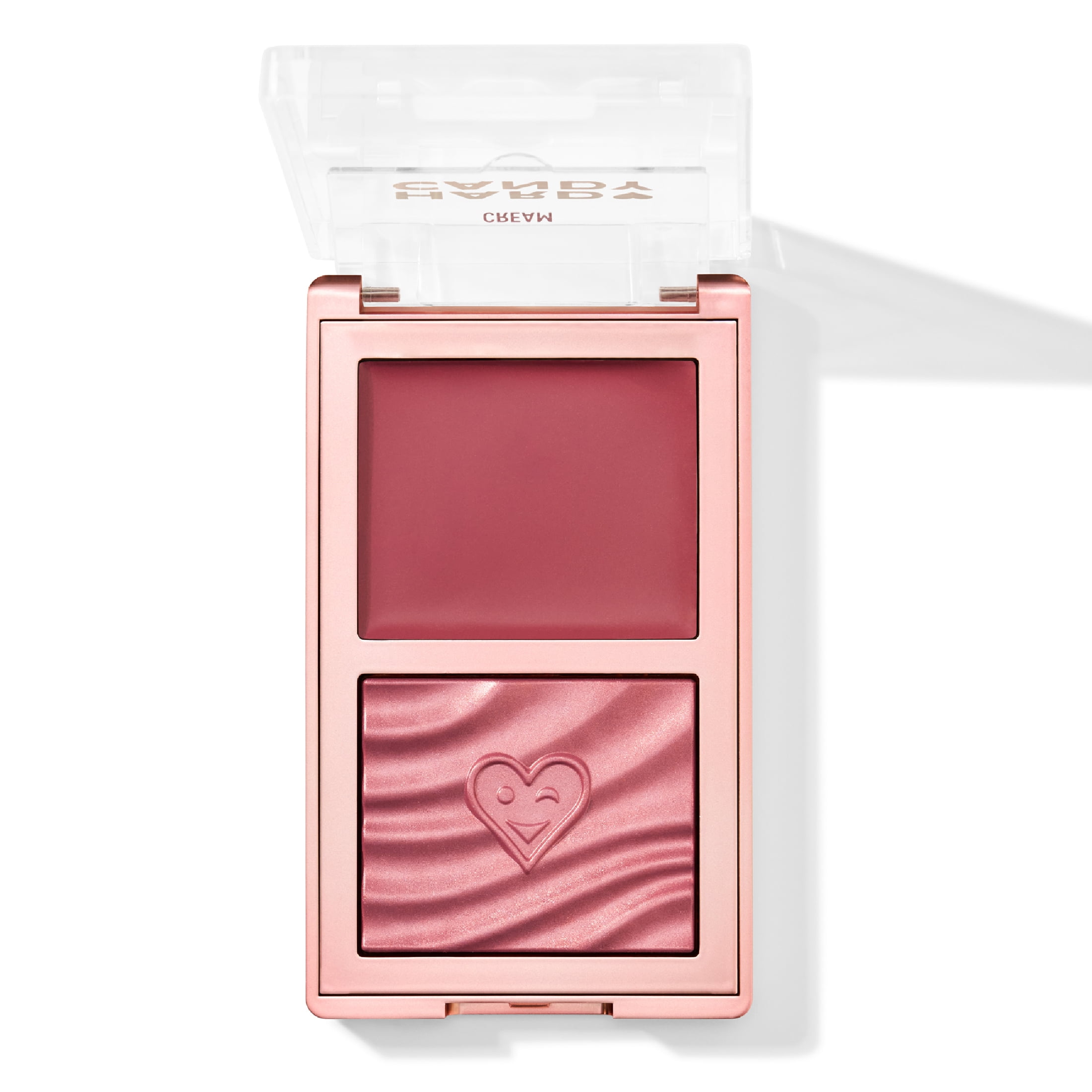 Hard Candy Blush on Lock Duo Crème et Poudre - Caught Blushing