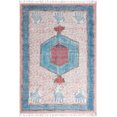 thumbnail image 1 of Casavani Dining Room Natural Cotton Area Rug,Blue 8x11 Ft, 1 of 6