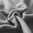 thumbnail image 2 of Mainstays Microfleece Blanket Gray DQ, 2 of 8