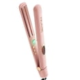 thumbnail image 1 of NuMe Megastar Flat Iron – 1″ Tourmaline Ceramic Hair Straightener with Infrared Heat, Negative Ion Booster & Digital Temp Control, 1 of 9
