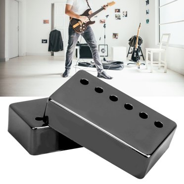 Electric Guitar Humbucker Covers, Nickel Portable 2Pcs Durable Guitar Pickup With High Strength For Musical Instrument Accessories For Electric Guitar