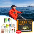 thumbnail image 3 of Ensemble de Compte à Rebours de Pêche de 24 Pcs Kit d'Aveugle en Métal pour Ados et Adultes Équipement de Pêche en Plein Air, 3 of 7