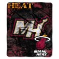 thumbnail image 1 of Miami Heat 50"x60" Royal Plush Raschel Throw Blanket - Drop Down Design, 1 of 1