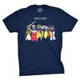 thumbnail image 1 of Mens Noble Gases Science T Shirt Funny Periodic Table Nerdy Graphic Tee Geeks (Navy) - L, 1 of 3