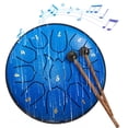 thumbnail image 2 of Birdeem 6-Inch 11 Tone Childrens Hand Drum Forget Worry Drum Adult Hand Disc Drum, 2 of 5