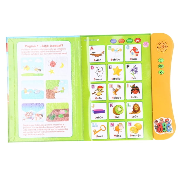 VINGVO livre sonore électronique ABC ABC livre sonore jouet éducatif