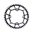 thumbnail image 2 of Plateau de Vélo 104BCD Roue Dentée Vélo Chaîne Ronde Pièces Anneau Roue Roue Dentée Vélo Chaîne Ronde Boulon Vitesse Pièces Chaîne Noir 46T, 2 of 9
