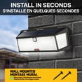 thumbnail image 2 of Bell + Howell Bionic Wall Light XL Pro Outdoor Solar Powered Light Motion Sensor 1000 Lumens LED, 2 of 8