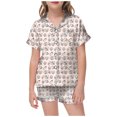 thumbnail image 1 of Luvoko Child Kid DIY Hand Painted Homewear Set Colouring Pajama Sets For And Girl Can Play With And, 1 of 5