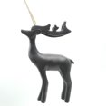 thumbnail image 1 of Holiday Time Resin Reindeer - Black, 1 of 2