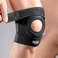 thumbnail image 2 of Lubelski 1Pc Knee Stabilizer Elastic Breathable Black Adjustable Compression Knee Support Brace for Workout, 2 of 7