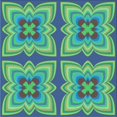 thumbnail image 1 of Ahgly Company Machine Washable Indoor Square Transitional Steel Blue Area Rugs, 8' Square, 1 of 7