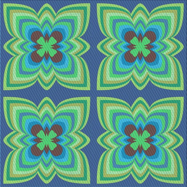 Ahgly Company Machine Washable Indoor Square Transitional Steel Blue Area Rugs, 8' Square