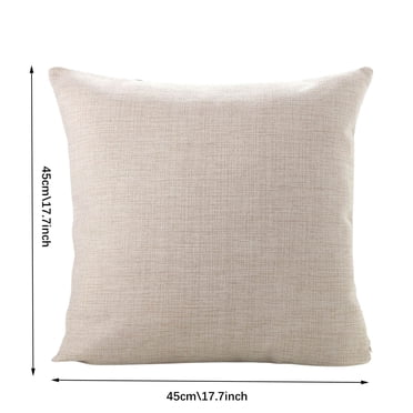 Agiferg Throw Pillows Covers Decorative Cotton Linen Cushion Case