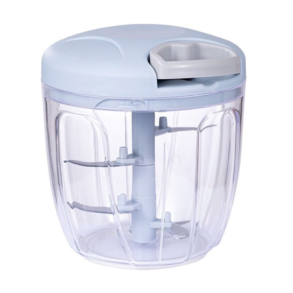 Powerful handheld blender processor minces vegetables fruit nuts onion garlic salad for kitchen