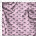 thumbnail image 4 of Soimoi Pink Modal Satin Fabric Cedar Tree & Mountain Nature Fabric Prints By Yard 42 Inch Wide, 4 of 5