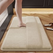 SROBPTY Bath Mat, Bathroom Rugs Bath Mat for Back Of Foot Rubbing Thick Soft and Non-Slip Full Wrap Bath Mats Water Absorbent and Washable Bath Rug for Bathroom Shower
