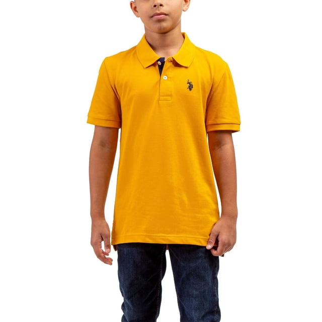 U.S. Polo Assn. Boy's Short Sleeve Polo Shirt
