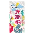 thumbnail image 2 of TopLLC Microfiber Beach Towel, Oversized Cute Animal Pattern Sand-Free Beach Towel, Thin Lightweight Absorbent Quick Dry Pool Towels Soft Breathable Travel Bath Towel for Adults Kids(30"x59"), 2 of 4