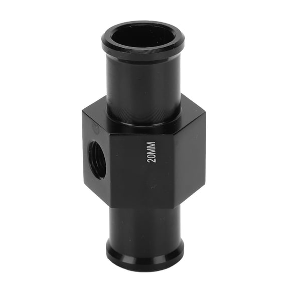 Water Temp Adapter Hose Sensor Adapter Water Temperature Sensor 3-Way Connector for Motorcycle with CNC Anodized Aluminum Alloy