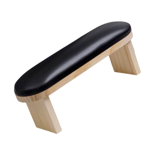 tredstone Repose-Bras en PU Lavable pour Manucure Salon de Manucure Noir