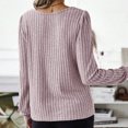 thumbnail image 4 of Simua Women's Casual Crew Neck Pullover Sweater Raglan Long Sleeve Solid Color Tops Loose Sweatshirt, 4 of 9