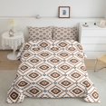 thumbnail image 2 of Erosebridal Mandala Aztec Bedding Full Comforter Set, Geometry Abstract Down Comforter, Rustic Room Decor, 3 Pieces, 2 of 7