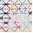 thumbnail image 3 of Linon Motif Imprimé Faux Lapin Felix Tapis en Polyester 8'x10 Pieds Ivoire, 3 of 8