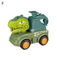 thumbnail image 1 of Engineering Vehicle Toy Educational Wear Resistant Plastic Dinosaur Shape Press Construction Truck Toy for Children, 1 of 6