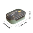 thumbnail image 2 of Dvkptbk Lunch Box Stainless Steel Insulated Lunch Box for Office Workers Large Capacity Lunch Box Student Compartment Lunch Tray Camping Essentials, 2 of 2