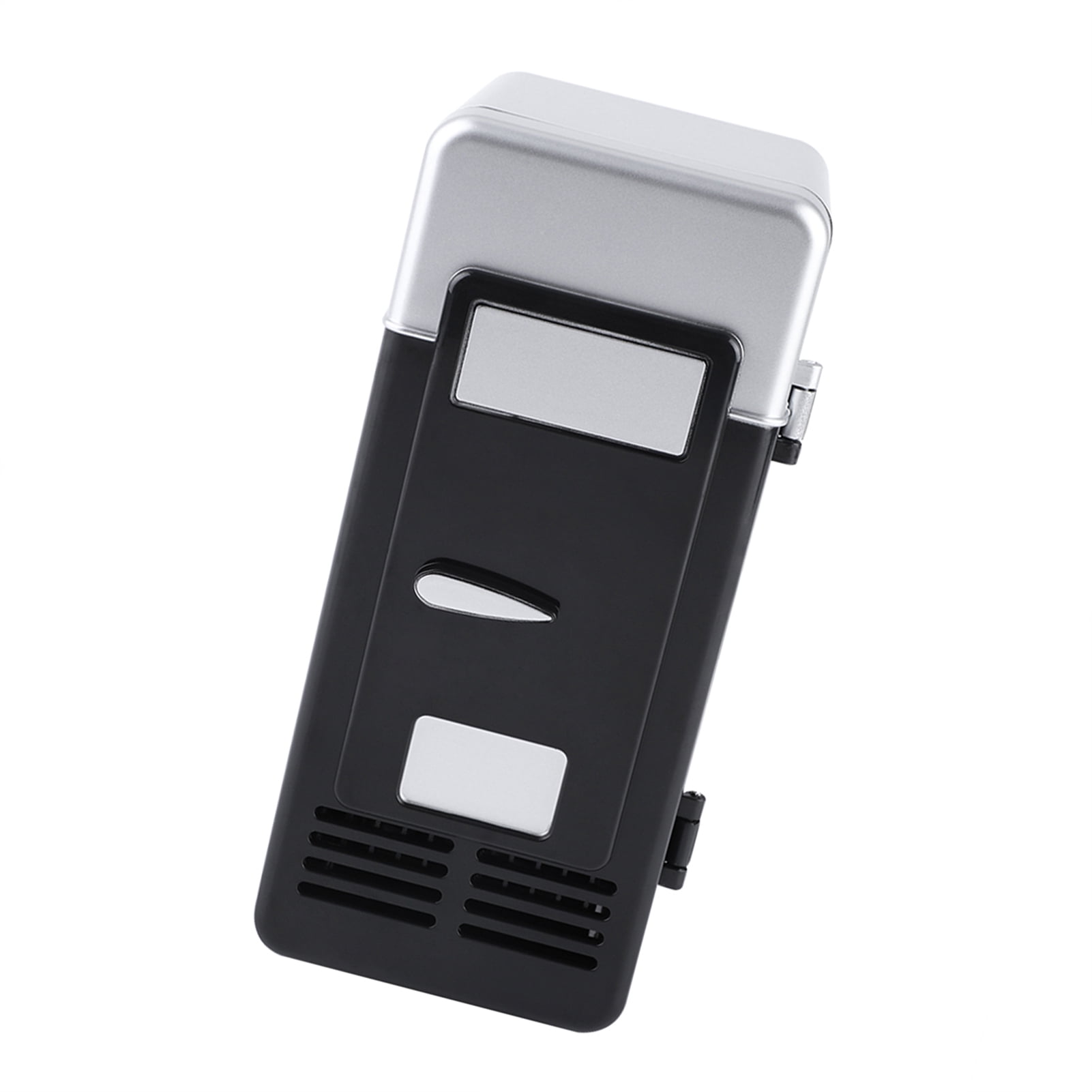 Mini USB Fridge, Portable LED Mini USB Refrigerator USB Refrigerator Drinks Beverage Cans Refrigerator and Heater