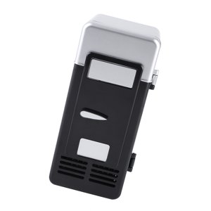 Mini USB Réfrigérateur portatif LED Mini USB Réfrigérateur USB Réfrigérateur Boissons Boissons Réfrigérant et réchauffeur