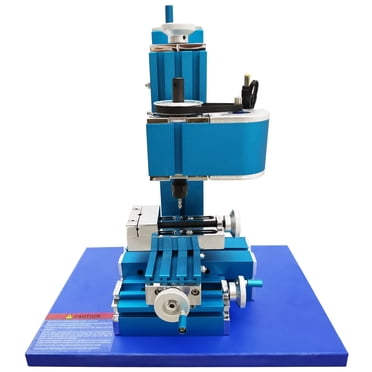 Mini Metal Drilling Milling Machine DIY Tool Teaching Benchtop Wood Lathe AC100V-240V