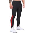 thumbnail image 1 of FAIWAD Men's Slim Sweatpants Elastic High Waist Drawstring Workout Athletic Pants with Pockets, 1 of 6