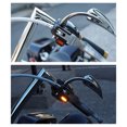 thumbnail image 2 of Miulika 2pcs Motorcycle Turn s Universal LED Turn s Indicator Blink Turn Black Orange, 2 of 6