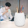 thumbnail image 2 of Harpily Pencil Barrel Creative Resin Pen Holder Pineapple Shape Handicraft Storage Box Student Teacher Desk Desk Pen Holder Decorative One Size Multi-Color, 2 of 4