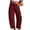 Wine, variant on Amzcrzy Women's Wide Leg Baggy Trouser Vintage Corduroy Pants High Waist Wide Leg Baggy Barrel Jeans with Pocketed Pants Trouser