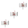 thumbnail image 4 of Ruiboury Weather-resistant And Robust Couch Cover Easy To Vivid Print Christmas Deer Pattern Mailbox Sleeve Cloth Standard Size YTYH2309047 3Set, 4 of 6