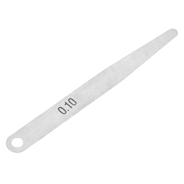 Unique Bargains Metric Thickness Feeler Gauge 0.1mm Stainless Steel Measuring Tools for Gap Width