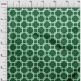 thumbnail image 3 of oneOone Cotton Poplin Green Fabric Chain Sewing Craft Projects Fabric Prints By Yard 42 Inch Wide, 3 of 4