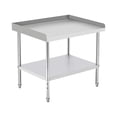 thumbnail image 1 of BeesClover Stainless Steel Grill Stand Table, NSF Certified Work Table with Adjustable Legs, 400 Lbs Capacity, 2" Edge Baffle, Equipment Stand for Commercial Restaurant, Hotel, 1 of 7