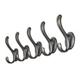 thumbnail image 2 of Chmadoxn Shoe Rack for Closet, 5 Sets Of Non Perforated Clothes Hooks For Entering The Wardrobe Clothes Hooks For Hanging The Wall And Coat Hooks For Hanging The Wall Plastics Multi functional hook, 2 of 6